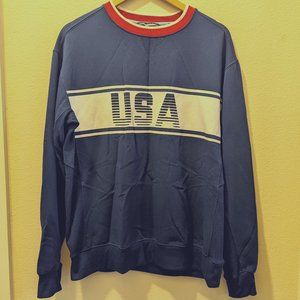 Retro & Cozy USA Long-Sleeve - Men's Medium